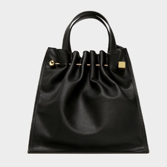 Zara black bucket bag - Picture 4 of 5